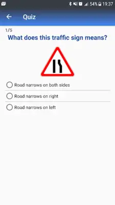 I know traffic signs android App screenshot 4