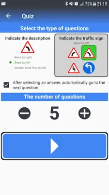 I know traffic signs android App screenshot 5